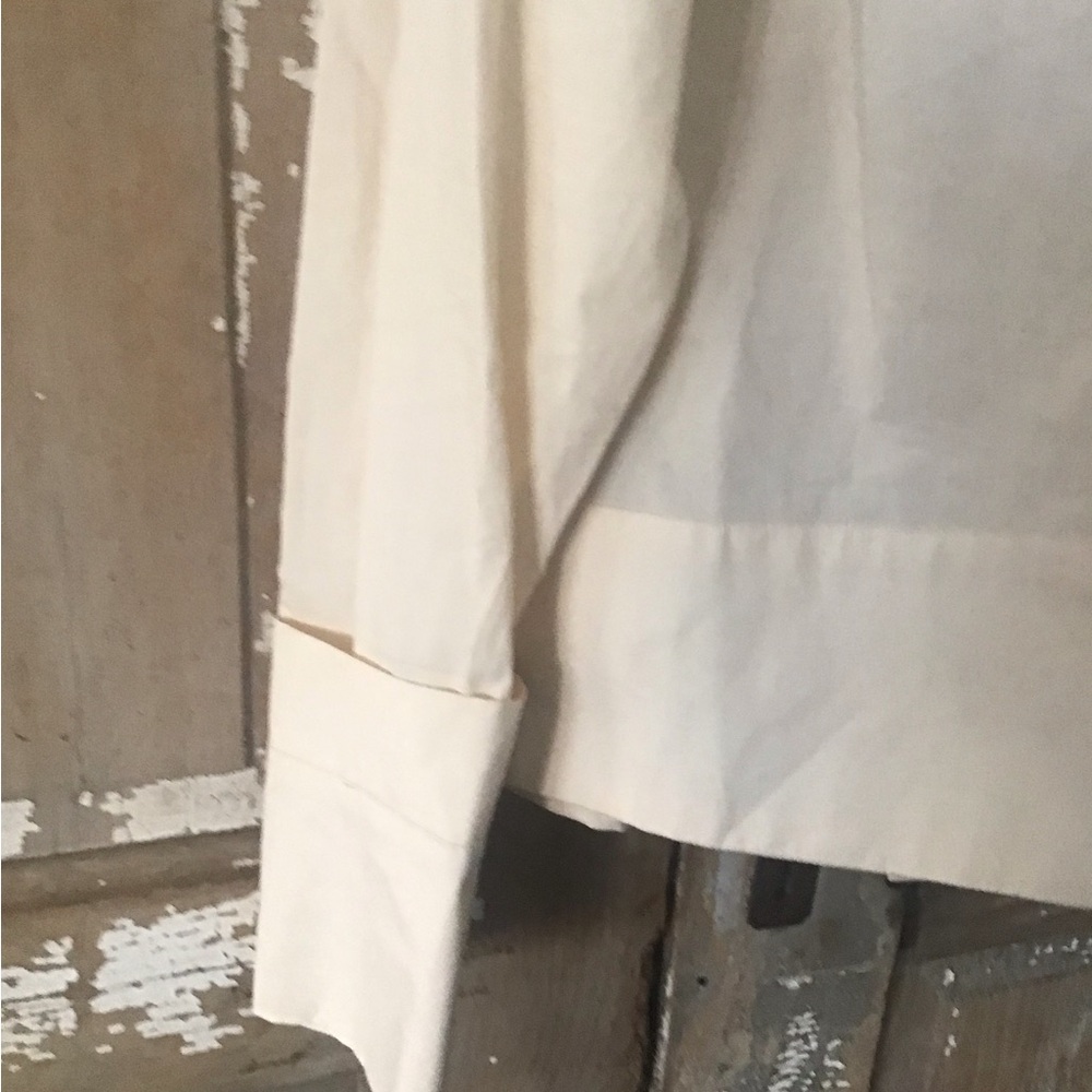 Psophia Vazquez De Castro Blouse Sz Small Cream Unique Quiet Luxury Retail $289 - Picture 3 of 9